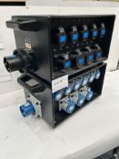 (2) SES Power Distribution Units with 6 x 16A Outlets and 3 x 32A Outlets S/N: SES-16562 and SES-165
