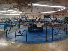 Automatic screen printing machine