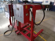 Seriography pre-dried flash units