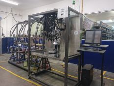 Ink dispensing mixer system