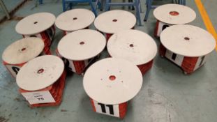 Lot of (10) roll holders