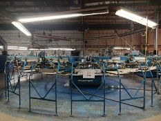 Automatic screen printing machine