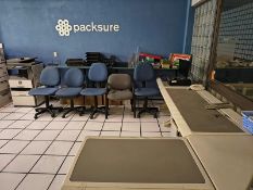 Lot of office furniture
