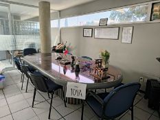 Lot of furniture for boardrooms