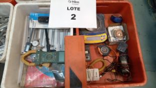 Lot of (20) pcs approx. of various measuring tools