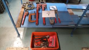 Lot of (15) pcs approx. of various hand tools