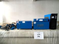 Set of (2) potentiostat and galvanostat equipment - electroquimical laboratory test