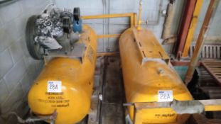 Lote de (2) compresores de aire