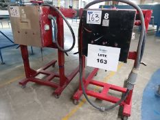 Seriography pre-dried flash units
