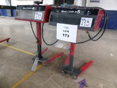 Seriography pre-dried flash units