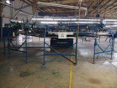 Automatic screen printing machine