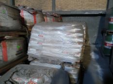Lot of approximately (9,000) kg of refractory concrete