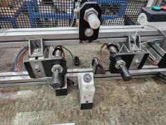 Automatic stop positioning equipment