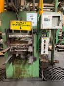 Molding press, capacity 165 tons.