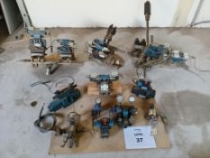 Lot of valves