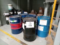 Lot of chemical additives for PVC