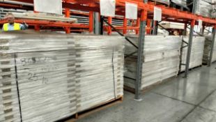 Lot of approximately (109) door pieces