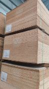 Lot of approximately (686) pieces of wood chip panel