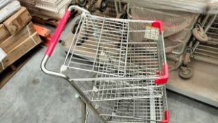 Lot of approximately (48) pieces of Self-Service Carts