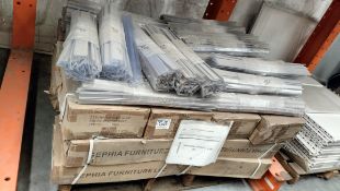 Lot of approximately (29,000) pieces of storage rack materials