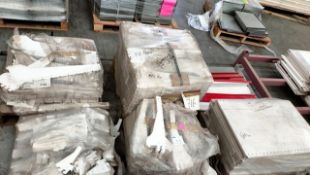 Lot of approximately (5,800) pieces of storage rack materials