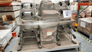 Lot of approximately (48) pieces of Self-Service Carts