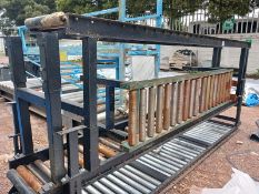 Lot of roller conveyor