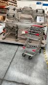 Lot of approximately (48) pieces of Self-Service Carts