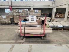 Lot of vinyls and various leather