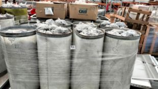 Lot of approximately (35,600) pieces of plastic slices