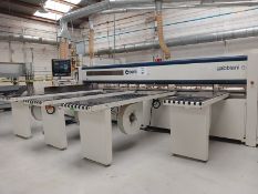 Horizontal beam saw
