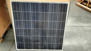 Lot of approximately (197) pieces of 125watt solar panels