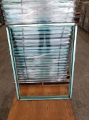 Lot of approximately (529) pieces of window frames