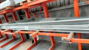 Lot of approximately (8) pieces of roofing framing