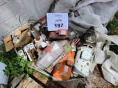 Lot of electric motors