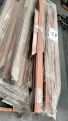 Lot of approximately (22) pieces of door frames