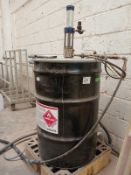 Air pistom drum/transfer pump