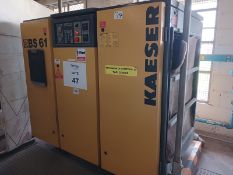 Screw air compressor