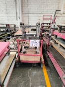 Lot of platform trolleys with wheels