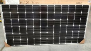Lot of approximately (88) pieces of 305watt solar panels