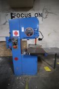 DoAll Vertical Band Saw Model 2013-10, with Blade Welder, S/N#339-75236, 24