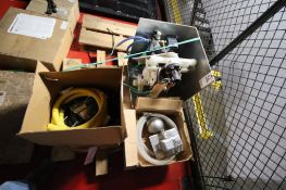 Diaphragm Pump, Assorted Hoses, On Mezzanine
