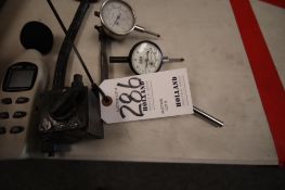 Sound Level Meter, (2) Dial Indicators, Magnetic Base