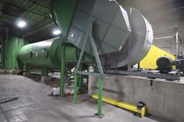 Fume Exhaust Mist Collection System, 125HP, 460/3/60, Appx. 20' Horizontal Tank, Includes Piping Ove