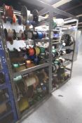 2-Spool Racks with Spools of Wire