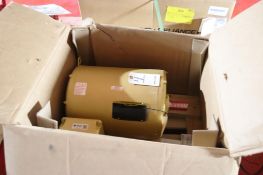 Baldor Motor in box 40 HP, 230/460/3/60, 3530 RPM On Mezzanine