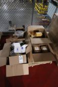 Skid of Speed Controls, Power Supplies, Assorted Supplies On Mezzanines