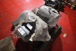 (2) Motors (1) Reliance 25HP, 208-220/440/3/60, 1760 RPM, (1) Industrial 40HP, 230/460/3/60, 1775 RP