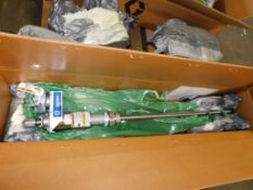 Graco Twistork Helix Mixer with Suction Feature, Series LC15, belt driven, stainless steel, pneumati