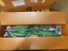 Graco Twistork Helix Mixer with Suction Feature, Series LC15, belt driven, stainless steel, pneumati